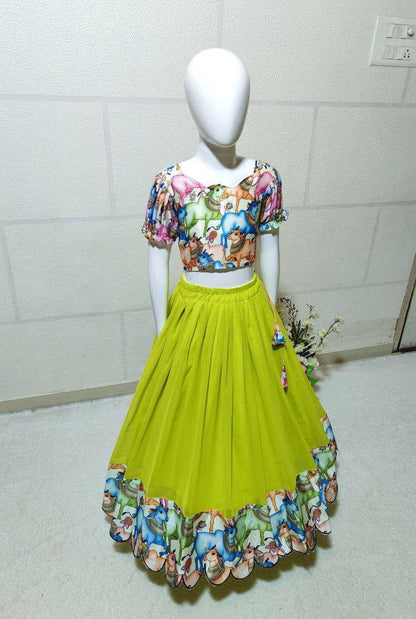 Faux Georgette Kesh168 Mnt01 Kids Wear  Kids Lehenga Kids Ethnic Wear Kids Traditional Outfits Kids Lehenga Choli