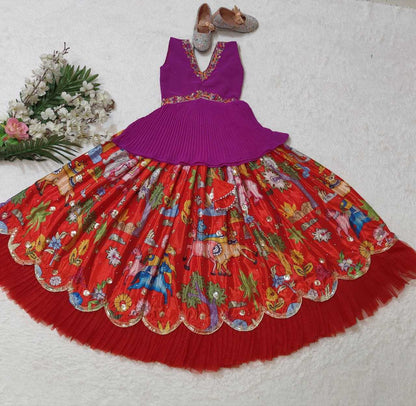 Faux Georgette Kesh168 Mnt03 Kids Wear  Kids Lehenga Kids Ethnic Wear Kids Traditional Outfits Kids Lehenga Choli Kids Festive Wear Kids Diwali Clothes