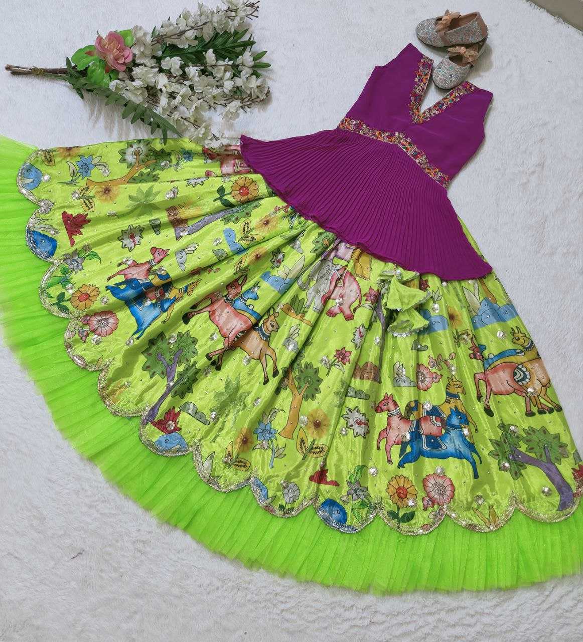 Faux Georgette Kesh168 Mnt03 Kids Wear  Kids Lehenga Kids Ethnic Wear Kids Traditional Outfits Kids Lehenga Choli Kids Festive Wear Kids Diwali Clothes