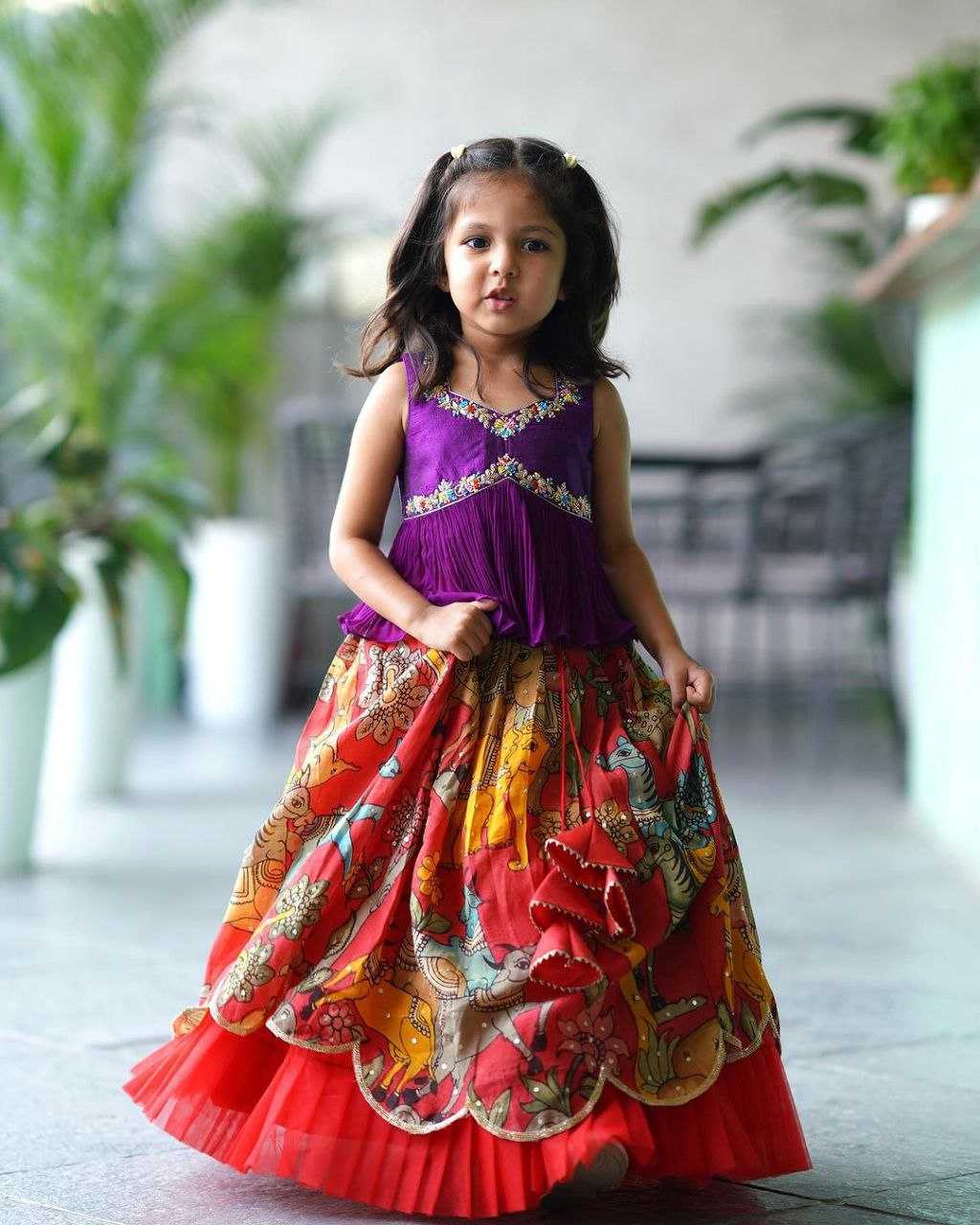 Faux Georgette Kesh168 Mnt03 Kids Wear  Kids Lehenga Kids Ethnic Wear Kids Traditional Outfits Kids Lehenga Choli Kids Festive Wear Kids Diwali Clothes