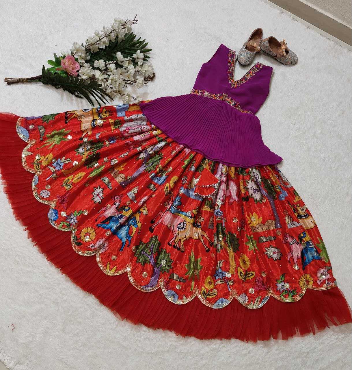 Faux Georgette Kesh168 Mnt03 Kids Wear  Kids Lehenga Kids Ethnic Wear Kids Traditional Outfits Kids Lehenga Choli Kids Festive Wear Kids Diwali Clothes