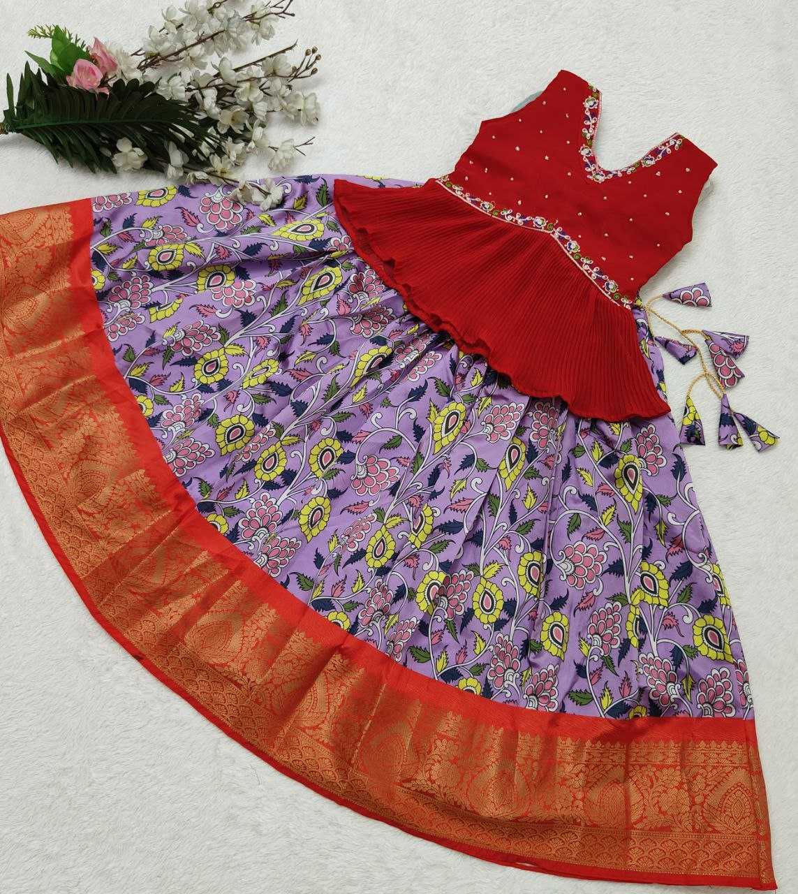 Faux Georgette Kesh168 Mnt20 Kids Wear  Kids Lehenga Choli Kids Traditional Outfits Kids Festive Wear