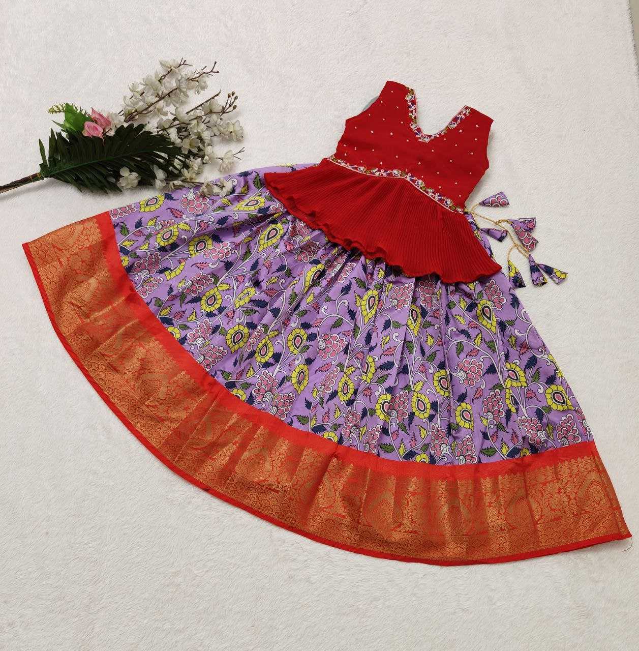 Faux Georgette Kesh168 Mnt20 Kids Wear  Kids Lehenga Choli Kids Traditional Outfits Kids Festive Wear