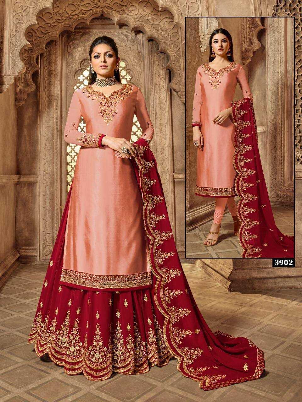 Faux Georgette Ksb 139  Suits