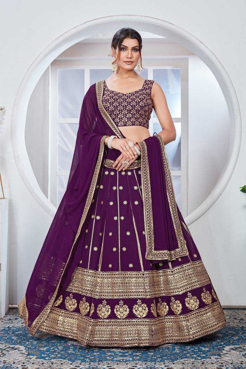 Faux Georgette Ksb 2245 Lehengas  Fancy Traditional Lehengas E