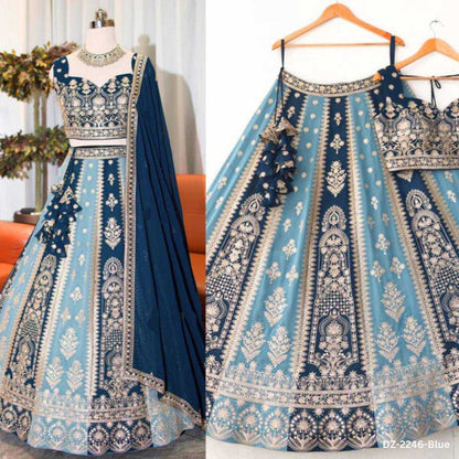 Faux Georgette Ksb 2246 Lehengas  Designer Traditional Lehenga E