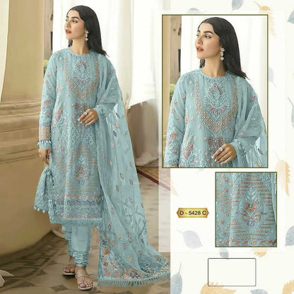 Faux Georgette Ksb 5428 Suits & Dresses  Unstitched Suits