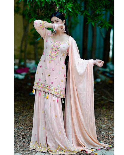 Faux Georgette Mrf 415   Suits