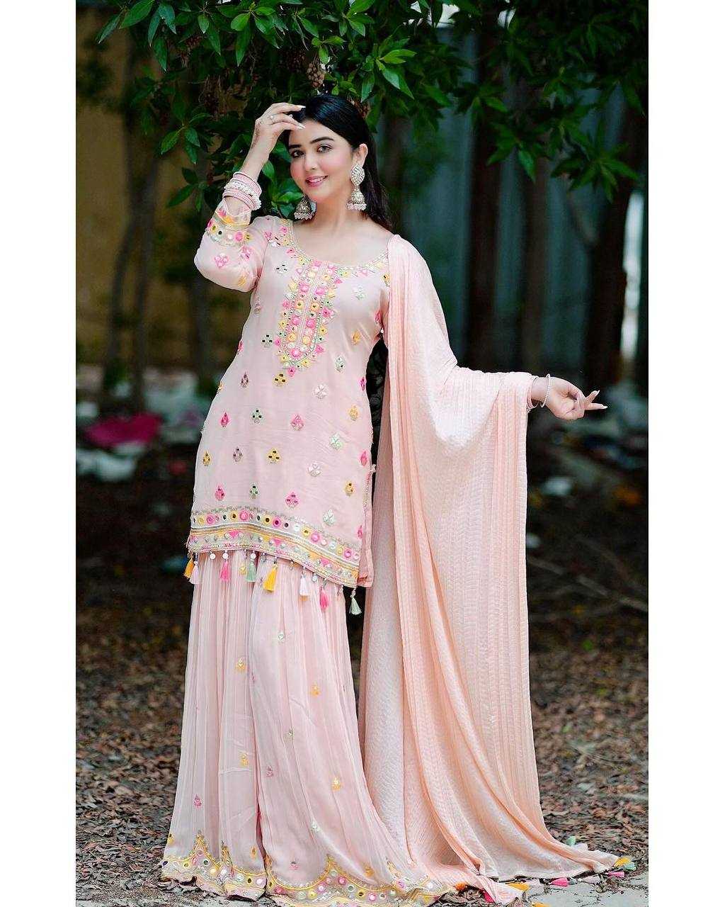 Faux Georgette Mrf 415   Suits