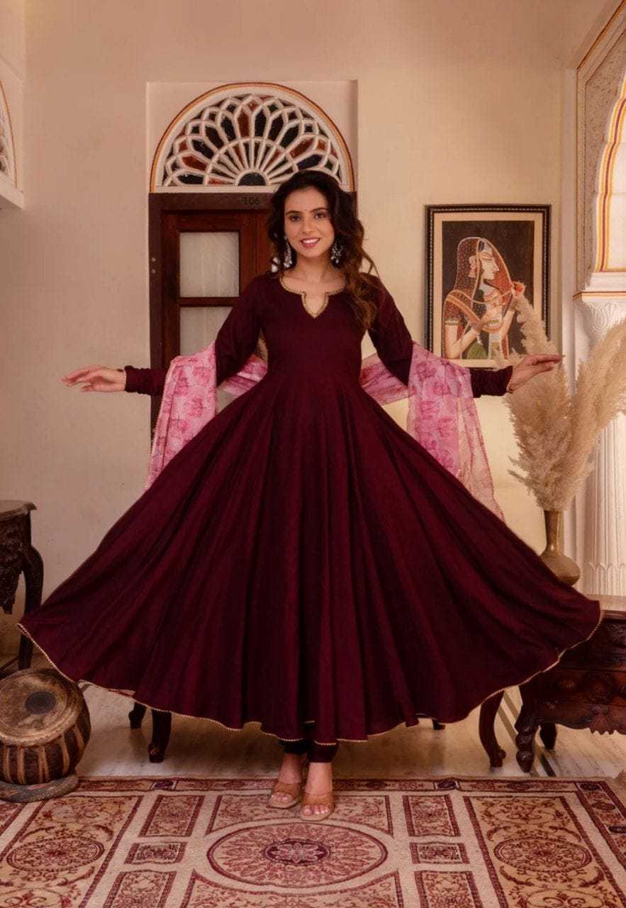 Faux Georgette Pri 139 Gowns  Fancy Rakhi Collections Gowns