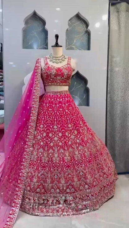 Faux Georgette Rin108 1598 Lehengas  Designer Bridal Wedding Lehengas