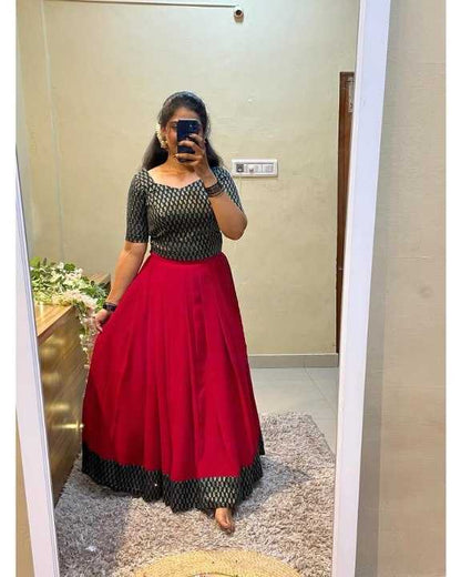 Faux Georgette Rcba 75  Lehengas