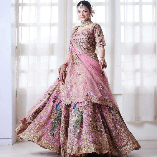 Faux Georgette Rin108 1670 Lehengas  Traditional Desinger Lehengas