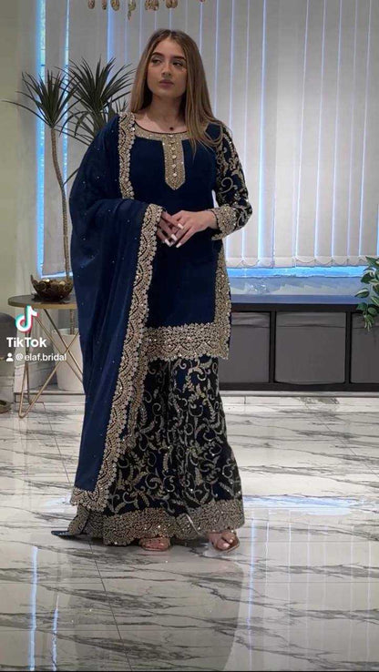 Faux Georgette Rnsr 815  Suits