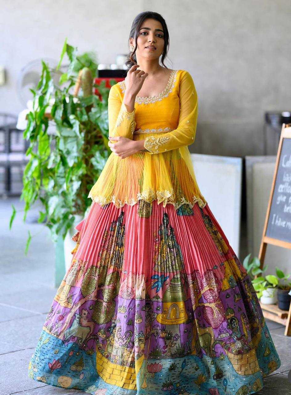 Faux Georgette Rpc 400  Lehengas