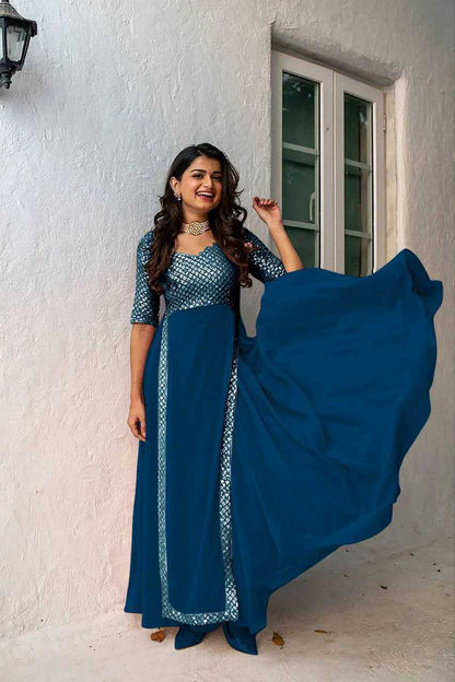 Faux Georgette Rpdf 1029  Lehengas