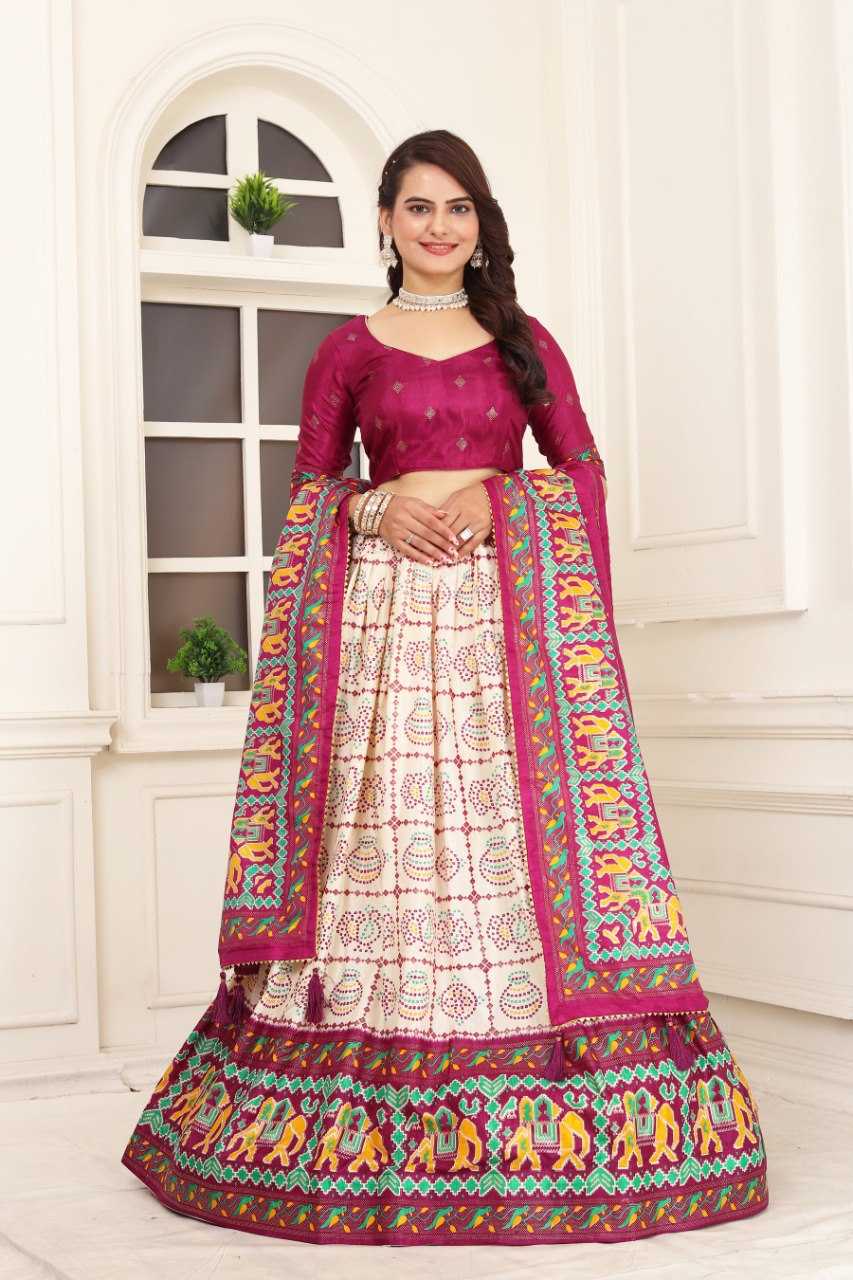 Faux Georgette Rro 1470  Lehengas