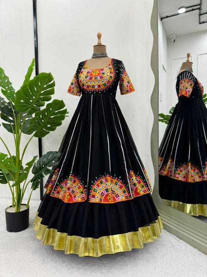 Faux Georgette Rin169 5737 Gowns  Navratri Chaniya Choli Fancy Anarkali Gowns