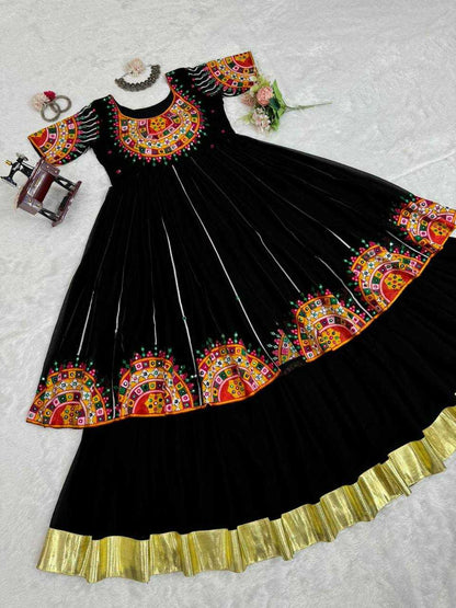 Faux Georgette Rin169 5737 Gowns  Navratri Chaniya Choli Fancy Anarkali Gowns