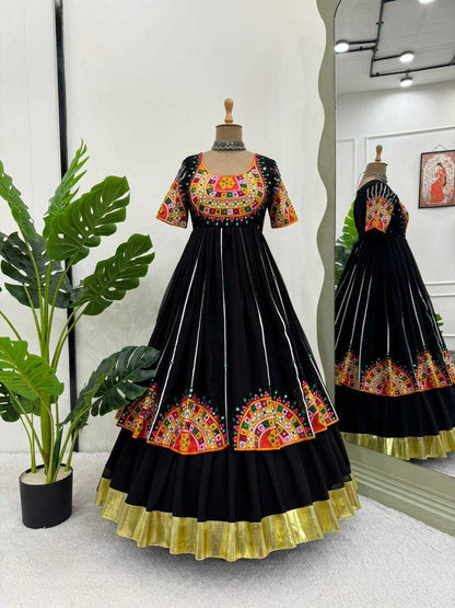 Faux Georgette Rin169 5737 Gowns  Navratri Chaniya Choli Fancy Anarkali Gowns