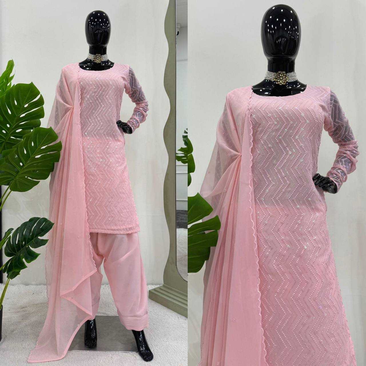 Faux Georgette Rin169 5738 Suit & Dresses  Ladies Dresses Patiala Suits