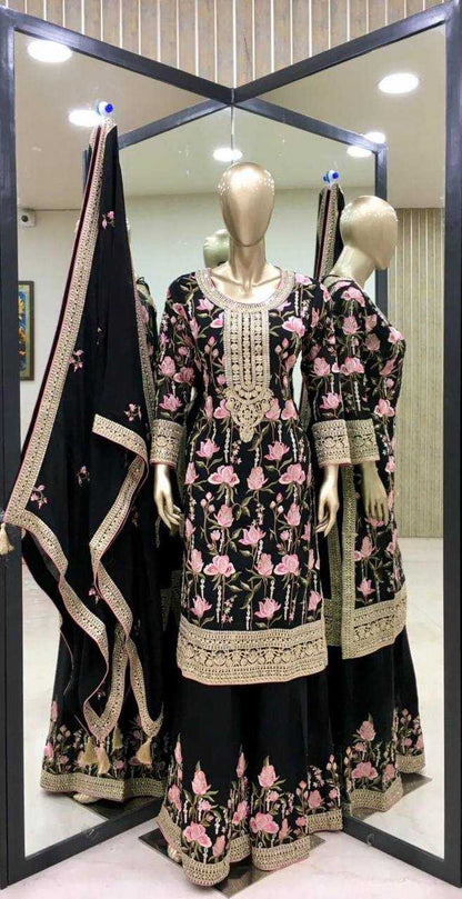 Faux Georgette Rsr 1615  Suits