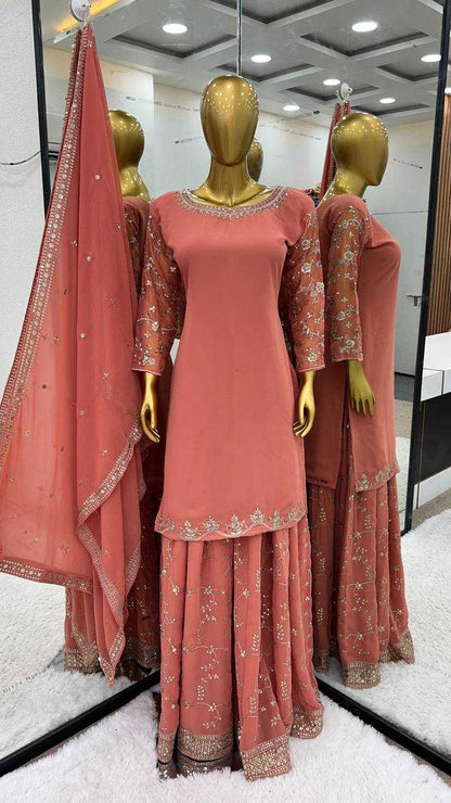 Faux Georgette Rsrk 5135  Suits