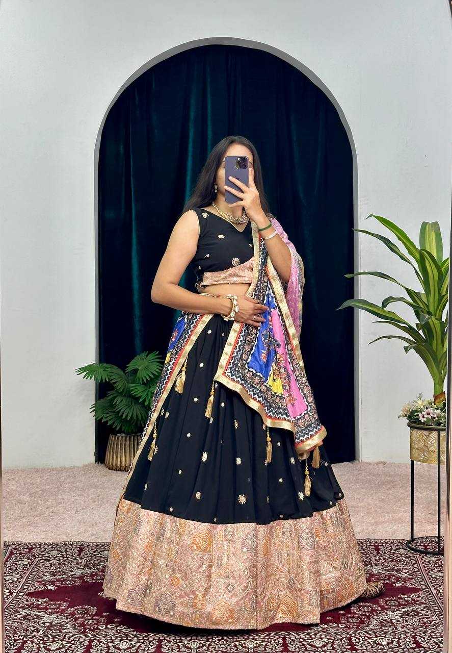 Faux Georgette Rst 1058 Lehengas  Traditional Navratri Chaniya Choli