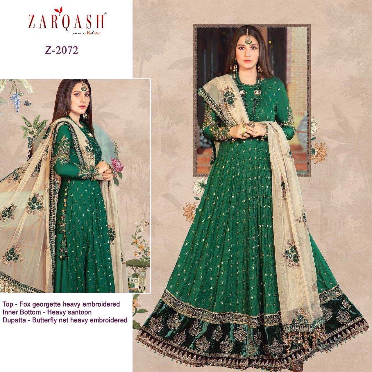 Faux Georgette Rzar 2060  Unstitched Suits