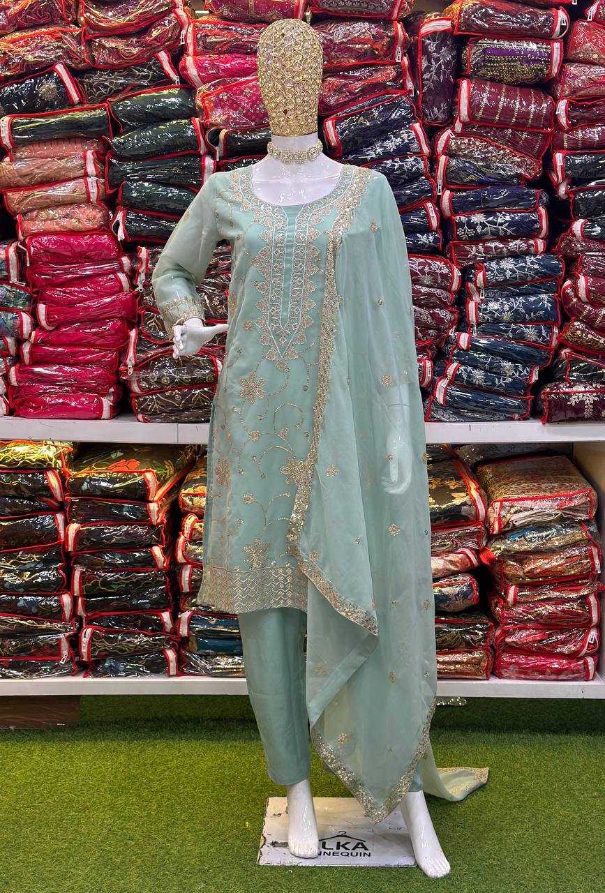 Faux Georgette Vdd 5008  Suits