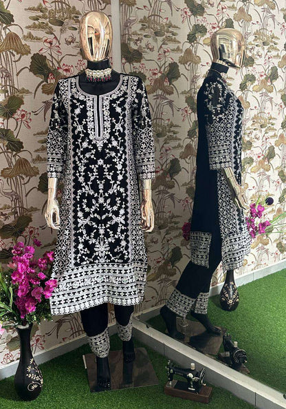 Faux Georgette Vdd 5014 Suits & Dresses Islamic Clothing  Ladies Pakistani Embroidery Suits