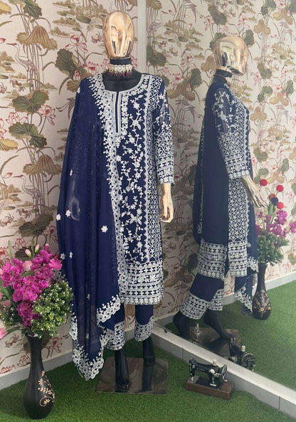 Faux Georgette Vdd 5014 Suits & Dresses Islamic Clothing  Ladies Pakistani Embroidery Suits