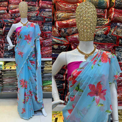 Faux Georgette Vdd 6  Sarees