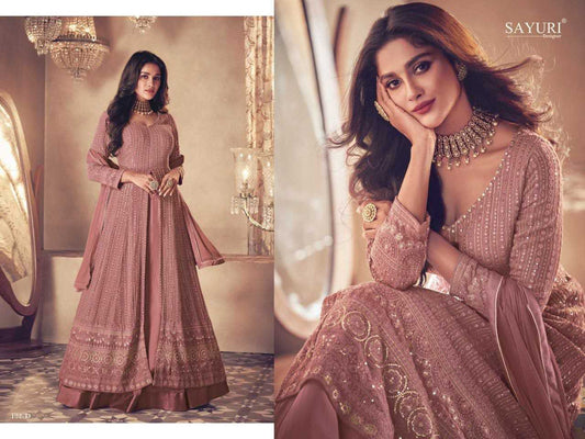 Faux Georgtte Ksb 122  Lehenga