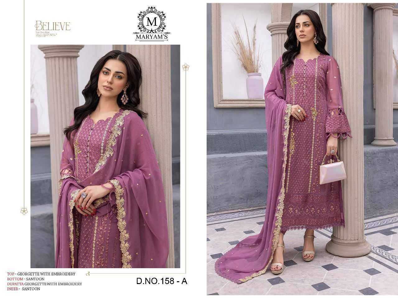 Georgette Kal 158  Unstitched Suits