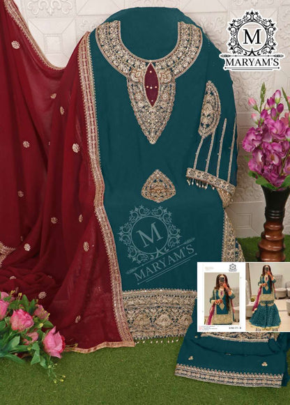 Georgette Kal 171 Suits & Dresses  Unstitched Suits