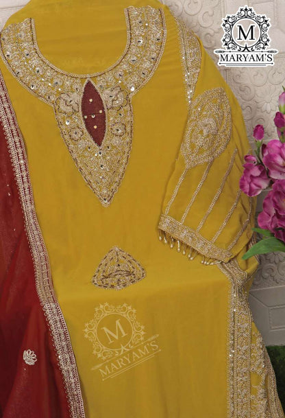 Georgette Kal 171 Suits & Dresses  Unstitched Suits