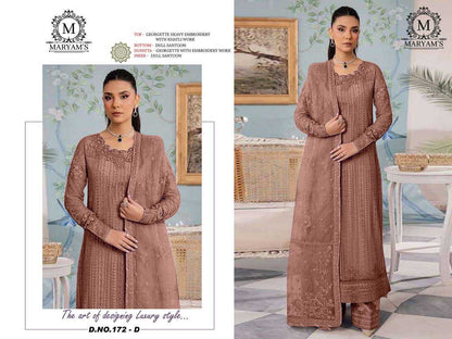 Georgette Kal 172  Suits & Dresses  Unstitched Suits