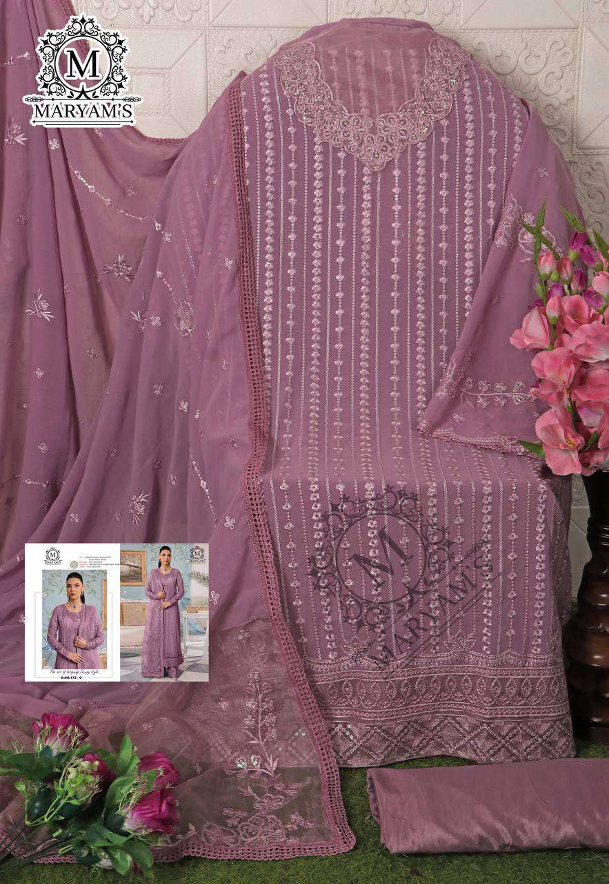 Georgette Kal 172  Suits & Dresses  Unstitched Suits