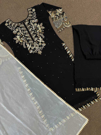 Georgette Kesh228 522 Suits & Dresses Islamic Clothing  Pakistani Ladies Silk Long Kurtis Suits