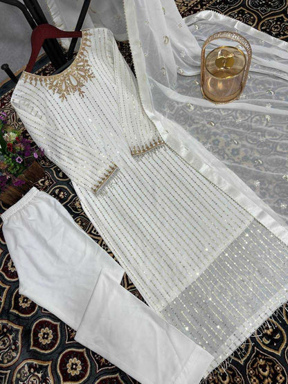 Georgette Kesh228 530 Suits & Dresses Islamic Clothing  Pakistani Ladies Silk Long Kurtis Suits