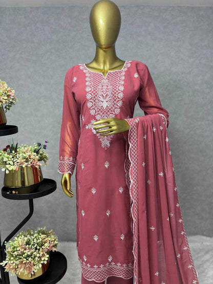 Georgette Kesh228 544 Suits & Dresses Islamic Clothing  Pakistani Ladies Silk Long Kurtis Suits