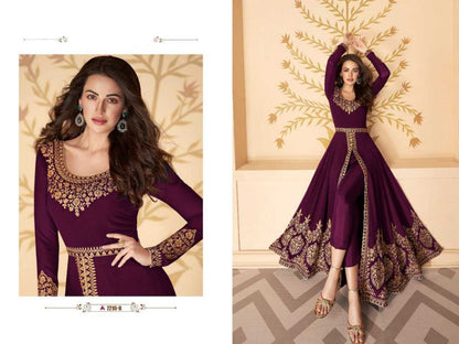 Georgette Ksb 7216 Gowns  Fancy Anarkali Georgette Gowns