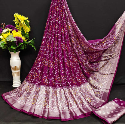 Georgette Mkd Light  Saree