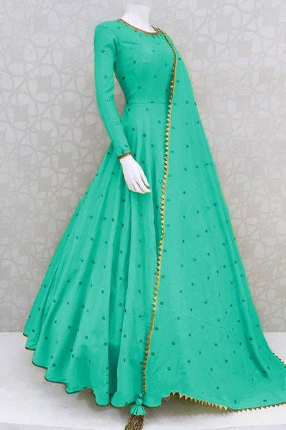 Georgette Pri 18 Gowns  Fancy Anarkali Georgette Gowns