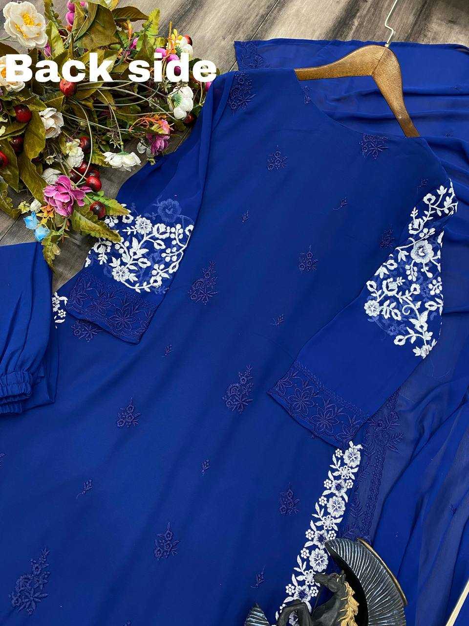 Georgette Rin110 198 Suits & Dresses  Embroidery Georgette Ladies Suits