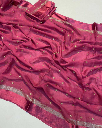 Georgette Rie 07 Sarees  Georgette Fancy Butta Sarees