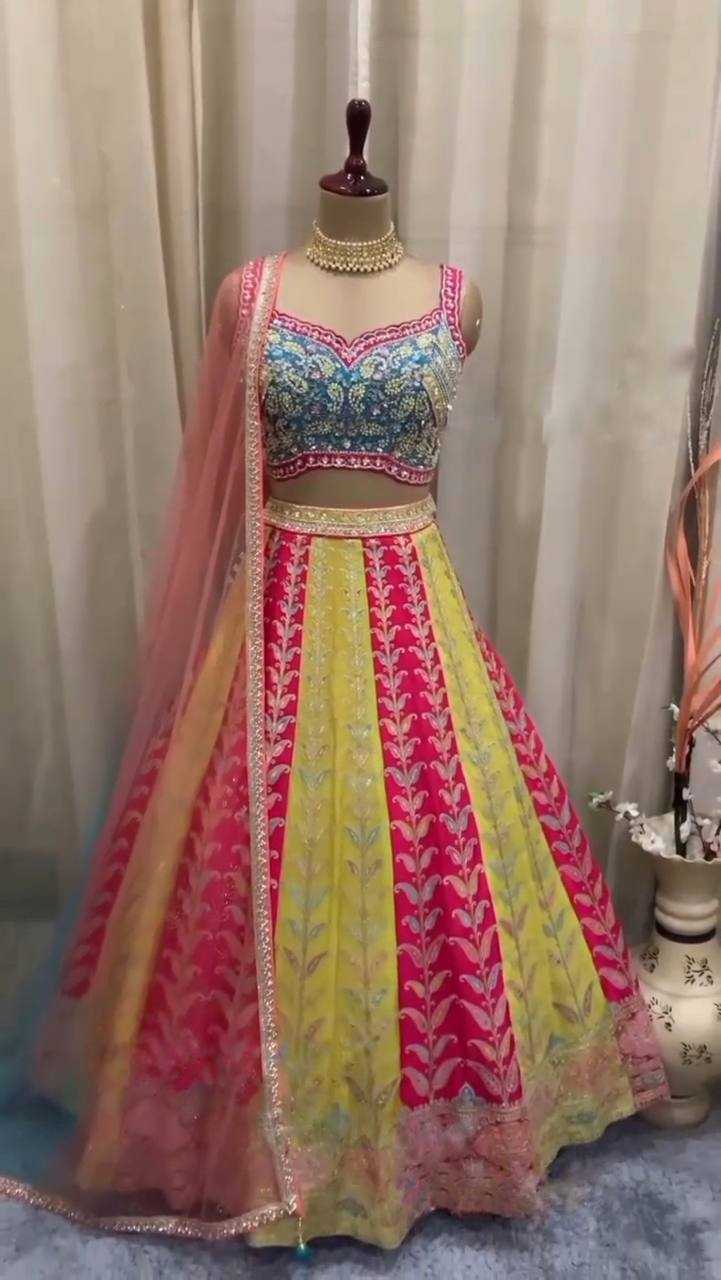 Georgette Rin108 1582 Lehenga  Wedding, Fancy,Designer Lehenga