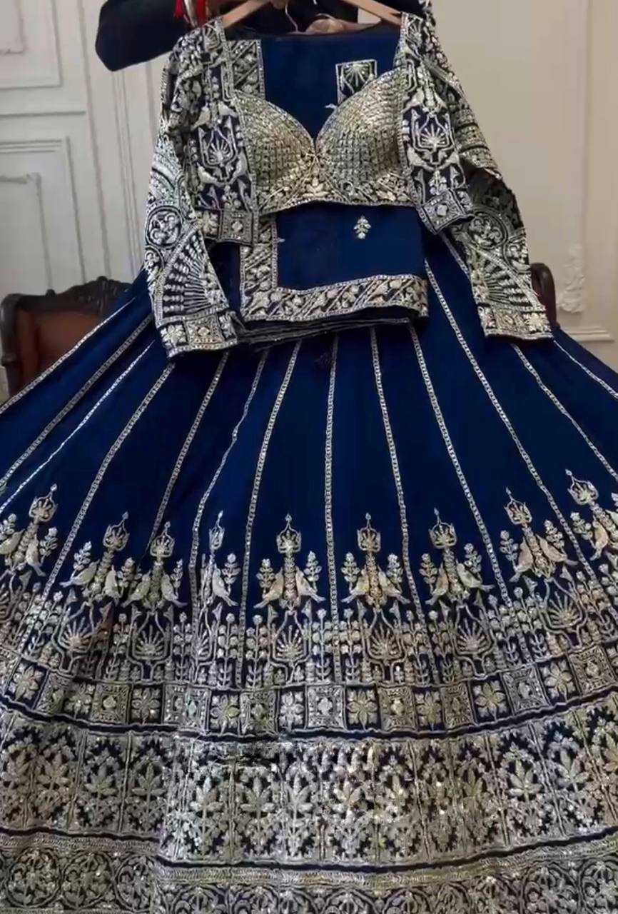 Georgette Rin108 1647 Lehengas  Designer Fancy Wedding Lehengas