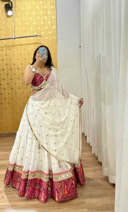 Georgette Rin121 989 Lehengas  Printed Navratri Chaniya Choli